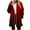Hot Pink, variant on Long Sleeve Shirts for Women, Cozy Fleece Zip-Up Hoodie with Knee-Length Cut