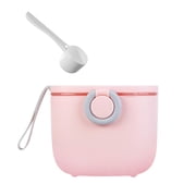 400ml Baby lk Powder Formula Dispenser Portable lk Powder Container with Scoop Scraper for Baby Boys Girls