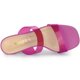 thumbnail image 4 of Sandalias Correas Transparentes De Colores Claros Talón Grueso Para Mujeres Rosa caliente 37, 4 of 6