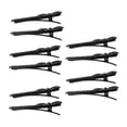 thumbnail image 1 of 10 piezas de accesorios de estilo pasador de pinza de pelo de acrílico de de imitación negro se describe Macarena  clip de pelo de acrílico mujeres niñas, 1 of 8
