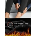 thumbnail image 2 of BALEAF Fleece Lined Leggings for Women with Pockets Workout Thermal Winter Warm Tummy Control High Waisted Petite Thick 7/8 Yoga Pants Black 3XL, 2 of 7