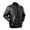 a-Black27481, variant on VNKIDY Men's Coat Autumn Winter Solid Color Leather Bomber Jacket With Zipper Front Long Sleeve Sleek Style Coat For Casual Daily Streetwear Activities Trendy Outerwear
