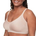 thumbnail image 3 of Warners Easy Does It® Underarm-Smoothing with Seamless Stretch Wireless Lightly Lined Comfort Bra RM3911A Color: Smoke Size: SMALL, 3 of 4