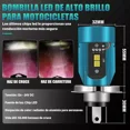 thumbnail image 4 of Faros Led Para Moto H4 9003 Hb2 Ojos De Angel 12v-80v 60w, 4 of 8
