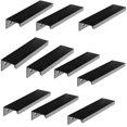 thumbnail image 1 of Lot of 10 Black Handle Black Furniture Handle - Invisible Handle Black Kitchen Furniture Handle Matte Black Furniture Handle in Aluminum Alloy Center Distance, 1 of 5