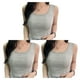 thumbnail image 2 of Minnieouse Camiseta sin mangas corta de lencería para mujer, camisola ancha sin costuras, camiseta Sexy con almohadilla, chaleco corto a la moda, Type1 NO1, 2 of 6