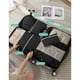 thumbnail image 5 of Juego de 7 bolsas organizadoras de viaje para maletas, ropa y zapatos, con cremallera de compresión para un embalaje eficiente, ideal para organizar vacaciones y viajes de negocios. Aestivo, 5 of 8