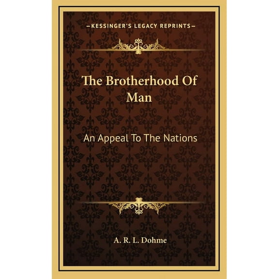 The Brotherhood Of Man (Hardcover)