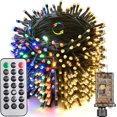 thumbnail image 1 of Joomer Color Changing Christmas String Lights, 262FT 800 LED String Lights with Remote Timer Fairy Outdoor Waterproof for Christmas Decoration (Warm White to Multicolor), 1 of 6
