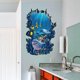thumbnail image 4 of Adhesivo de pared 3d adhesivo de pared de peces marinos decoración de pared JAMW Sencillez, 4 of 5