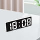 thumbnail image 2 of Reloj Despertador Digital Inteprter Superficie de Espejo LED Decoración del Hogar, 2 of 6