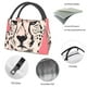 thumbnail image 4 of Fotbe Pink Cheetah Art Bolsa Térmica Portátil con Estampado, Bolsa de Entrega de Alimentos Aislada, Bolsa Reutilizable de Gran Capacidad para Comidas y Supermercado, 4 of 6