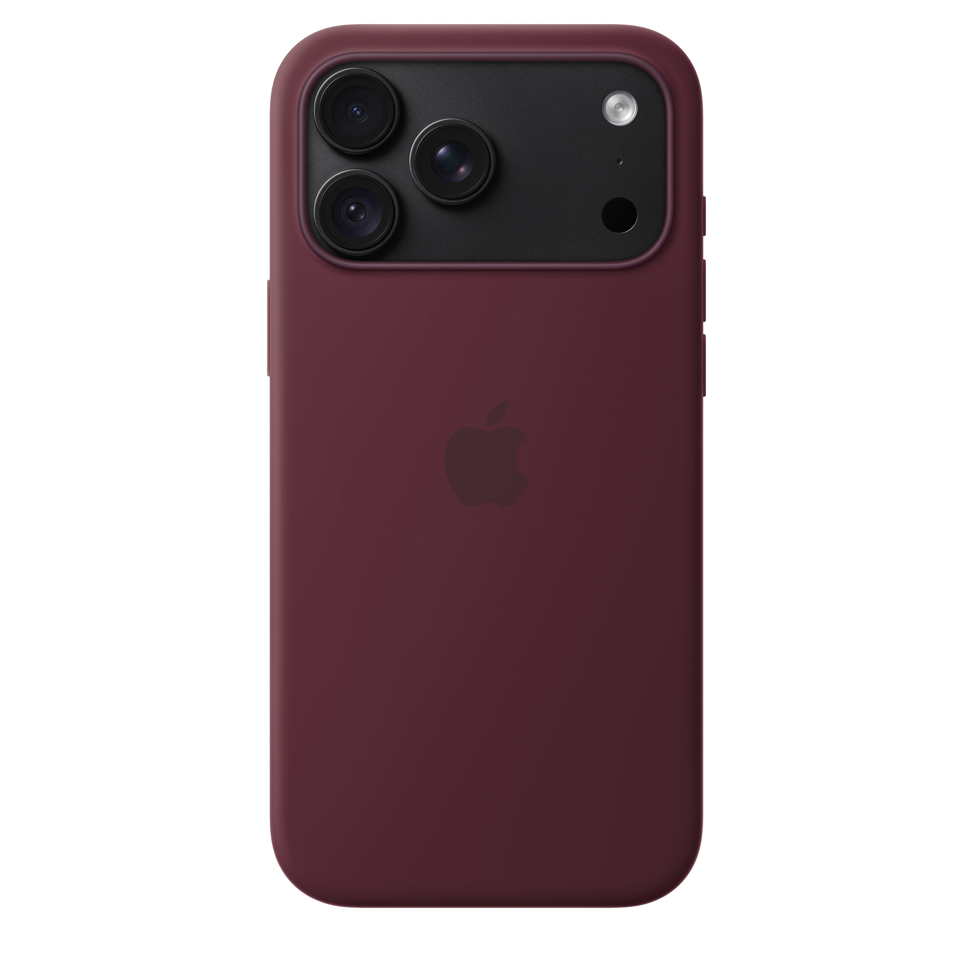 Apple iPhone 18 Pro Max Silicone Case with MagSafe – Burgundy