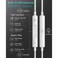 thumbnail image 2 of 2 Packs USB C Headphones for iPhone 17/16/15 Pro Max Plus Type C Earphones with Microphone & Remote Noise Cancelling Earbuds for iPhone 17/16/15 Pro, iPad, Galaxy S23/S22/S21/S20/Ultra Note 10/20, 2 of 8