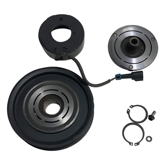 Remanufactured RYC A/C Compressor Clutch AIG372-CL (8 Groove, 6.1875 Inch Pulley) Replaces the Clutch for 22-65771-000, 22-65771-001