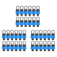 thumbnail image 1 of 36 Pcs Drip Irrigation Tubing End Cap Plug 1/2 Inch Universal End Cap Fitting, Compatible with 16-17mm Drip Tape Tubing, 1 of 5