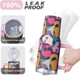 thumbnail image 4 of 40oz Halloween Tumbler with Straw and Lid Haunted House Travel Coffee Tumbler Cup with Handle for Trick or Treat Gifts, 4 of 5