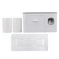 thumbnail image 2 of Dispensador de pasta de dientes punzón multiusos PP fácil almacenamiento kit dispensador de pasta de dientes montado en la pared estable para baño para adultos ANGGREK  Otros, 2 of 8