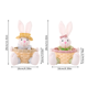thumbnail image 5 of Plato de dulces de Pascua, canasta de conejito de Pascua, canasta de almacenamiento de dulces de Pascua, caja de regalo para decoración de mesa, regalo de Pascua, C, 5 of 5