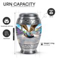 thumbnail image 2 of Yatskia Colorful Car Small Cremation Urns for Human Ashes Adult Men and Women, Large Memorial Urn for Ashes Adult, (Monar 10 Inch and 3 Inch), 2 of 8