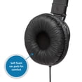 thumbnail image 3 of Audífonos Kensington K97602WW Hi-Fi con Cable Negro Paquete de 2, 3 of 6