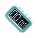 thumbnail image 1 of Bewildely Reloj electrónico de estilo único con construcción duradera, funcionamiento silencioso, despertador Digital LED Muebles de oficina en casa azul, 1 of 6