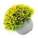thumbnail image 4 of Planta de bola en maceta artificial Mesa para el hogar Escritorio Decoración de planta falsa Hierba de bola de plástico con maceta de papel, Amarillo Inevent HA6791-03B, 4 of 7