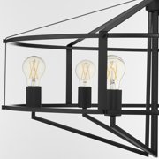 Quorum International 8373-6-59 Tobin 6 Light 32 Wide Pendant - Black