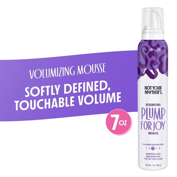 Not Your Mother's Plump for Joy Volumizing Mousse, 7 oz
