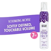 (2 pack) Not Your Mothers Plump for Joy Volumizing Mousse, 7 oz