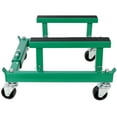 thumbnail image 6 of S-HOME Green Motorcycle Engine Cradle Dolly 1500lbs Adjustable Width Heavy-Duty Garage Tool for ATV, 6 of 10