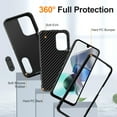 thumbnail image 3 of For Samsung A26 Case Military Grade Dual Layer Shockproof Phone Cover Build With Kickstand Dustproof Drop Proof Protective Case for Galaxy A26 6.7"(Black), 3 of 8