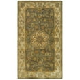 thumbnail image 4 of SAFAVIEH Heritage Lennox Oriental Wool Area Rug, Green/Taupe, 8' x 8' Square, 4 of 9