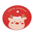 thumbnail image 5 of Fiocias Christmas Dinnerware Ceramic Dessert Plates Decoration Holiday Dinnerware Dinner 10inch Elk, 5 of 9
