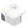 thumbnail image 1 of Soporte de Exhibición de cristal Sunnimix trapezoidal 10xClear para bolas de cristal de 80-100 mm, 1 of 8