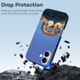 thumbnail image 4 of Funda de TPU de Mi vecino Totoro para iPhone 16: ultrafina, a prueba de golpes, antiamarilleo, resistente a arañazos, compatible con carga inalámbrica, agarre mejorado, estilo negro., 4 of 7