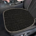 thumbnail image 1 of COM1950s Half Car Seat Cover, Breathable Polyester Cushion with Cooling Punching, All-Season Ergonomic Support for Driving, 1 of 9