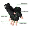thumbnail image 2 of Gants de Sport Extérieurs pour Hommes Femmes Protège-Poignets Entraînement Physique Gym Cyclisme Randonnée Boxe Exercice Entraînement Long Sans Doigts, 2 of 5