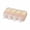 Pink, variant on Jubipavy 4-Cavity Popsicle Mold with Lid, Food-Grade Plastic, Easy Release, 3 Colors (White/Green/Pink)
