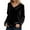 A-Black85, variant on Women Tshirts Solid Color Autumn Winter Velvet Long Sleeve V Neck Loose T Shirts Warm Comfort Shirts Tops