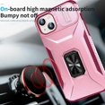 thumbnail image 3 of Funda para GANGXUN iPhone 14 Plus - Soporte metálico, Función magnética, Rosa, 3 of 5