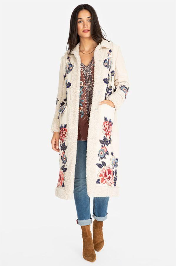 johnny was sherpa coat