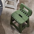 thumbnail image 3 of Sturdy PP Foldable Step Stool with Handle, 300 Lb Capable Portable Stool for Kitchen, Bathroom & Outdoor Activities, Non Slip Surface, Compact & Easy Storage, 3 of 7