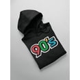 thumbnail image 3 of 90s Vintage Art Background Hoodie Men -Image by Shutterstock, Male XX-Large, 3 of 4