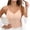 Beige, variant on Tqcoqu Women's Lace Camisole Tops with Built-in Padded Bra, Adjustable Spaghetti Straps V Neck Crop Cami Top for Layering or Wear Alone,Beige,Women's L-XXXL