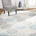 thumbnail image 2 of Home Dynamix Boho Andorra Bohemian Area Rug, Transitional Gray/Aqua/Ivory 9'2"x12'5", 2 of 7