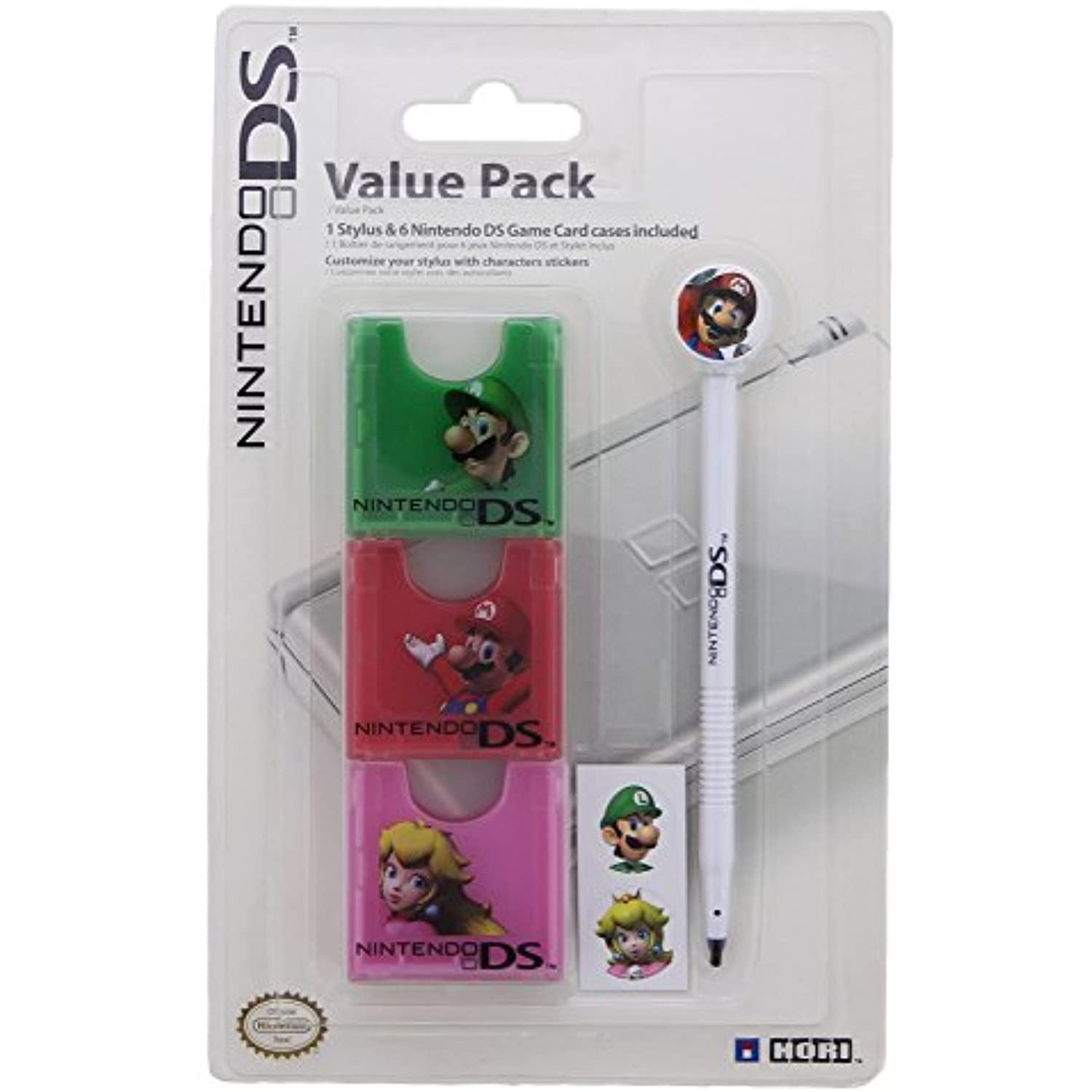 Nintendo Ds Value Pack 1 Stylus 6 Nintendo Ds Game Card Cases