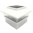 thumbnail image 2 of Relightabl 8Pack Solar LED Post White Color 4"X4" Wood & Vinyl Square Deck 244WC, 2 of 13