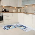 thumbnail image 5 of Yiaed Not All Who Wander Are Lost2 Kitchen Rugs Sets of 2 Kitchen Mats Cushioned Anti Fatigue Kitchen Rug Tapetes Para Cocina for Sink,Laundry Room, 5 of 6