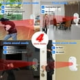 thumbnail image 4 of MesaSe WiFi Smart Motion Sensor Alarm Feelink Indoor Infrared PIR Detector Siren Tuya Smart APP Control Wireless Trigger Player Home Security  Compatible with Alexa  Siri, 4 of 12